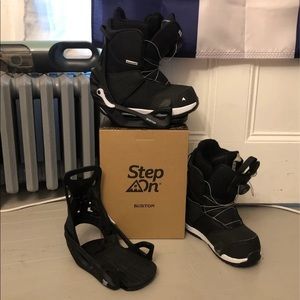 Burton Zipline Step On Boots and Bindings
